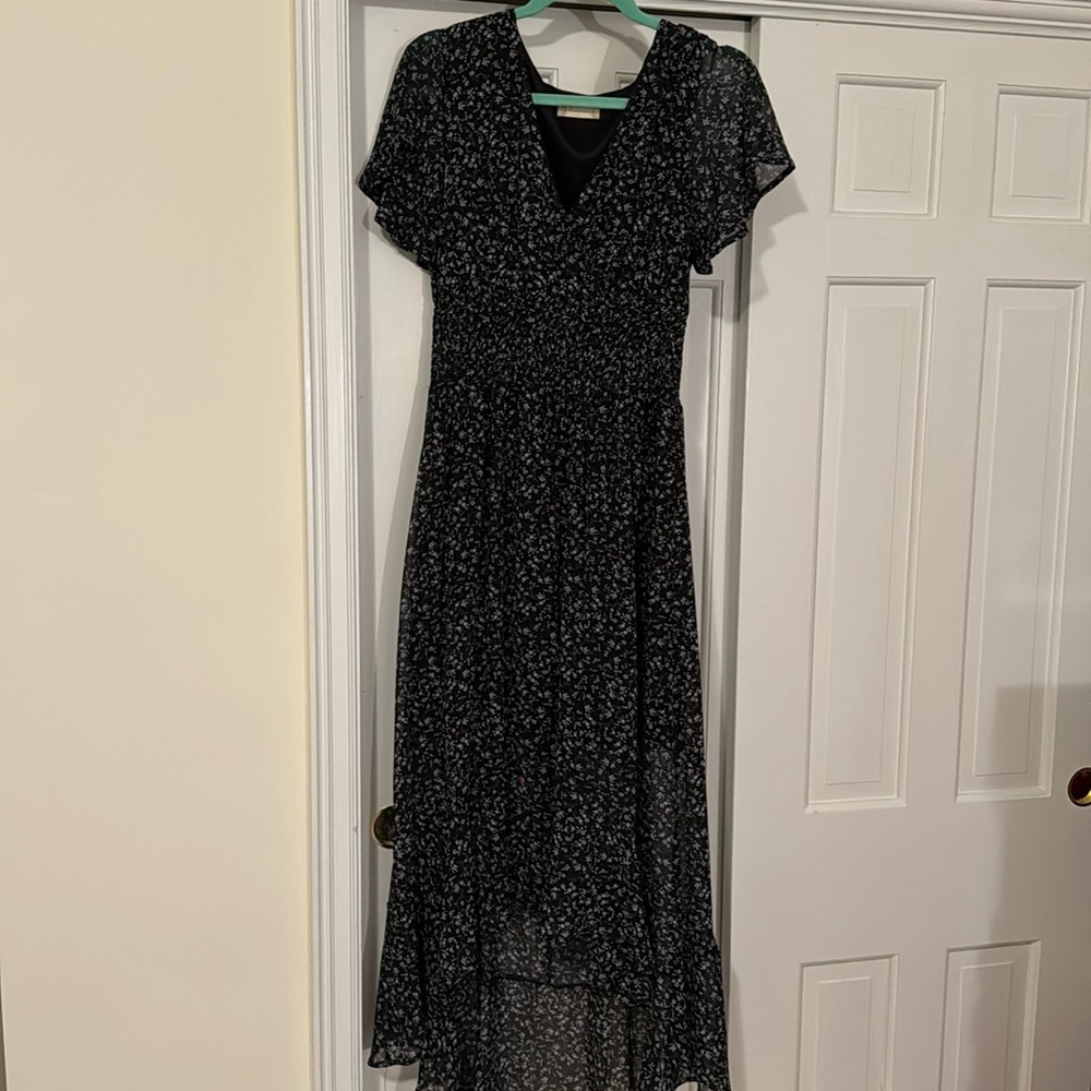 Black High Low Dress